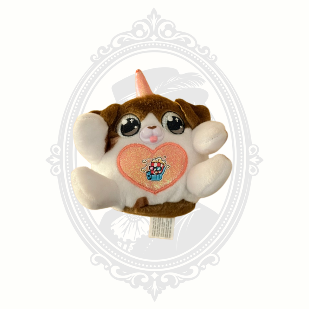 ZURU Pets Alive Snackles Puppy Unicorn Plush 4" Popcorn Heart Collectible