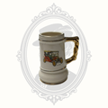 Vintage Style Ceramic Mini Stein Mug with 1908 Ford Model T Automobile Graphic