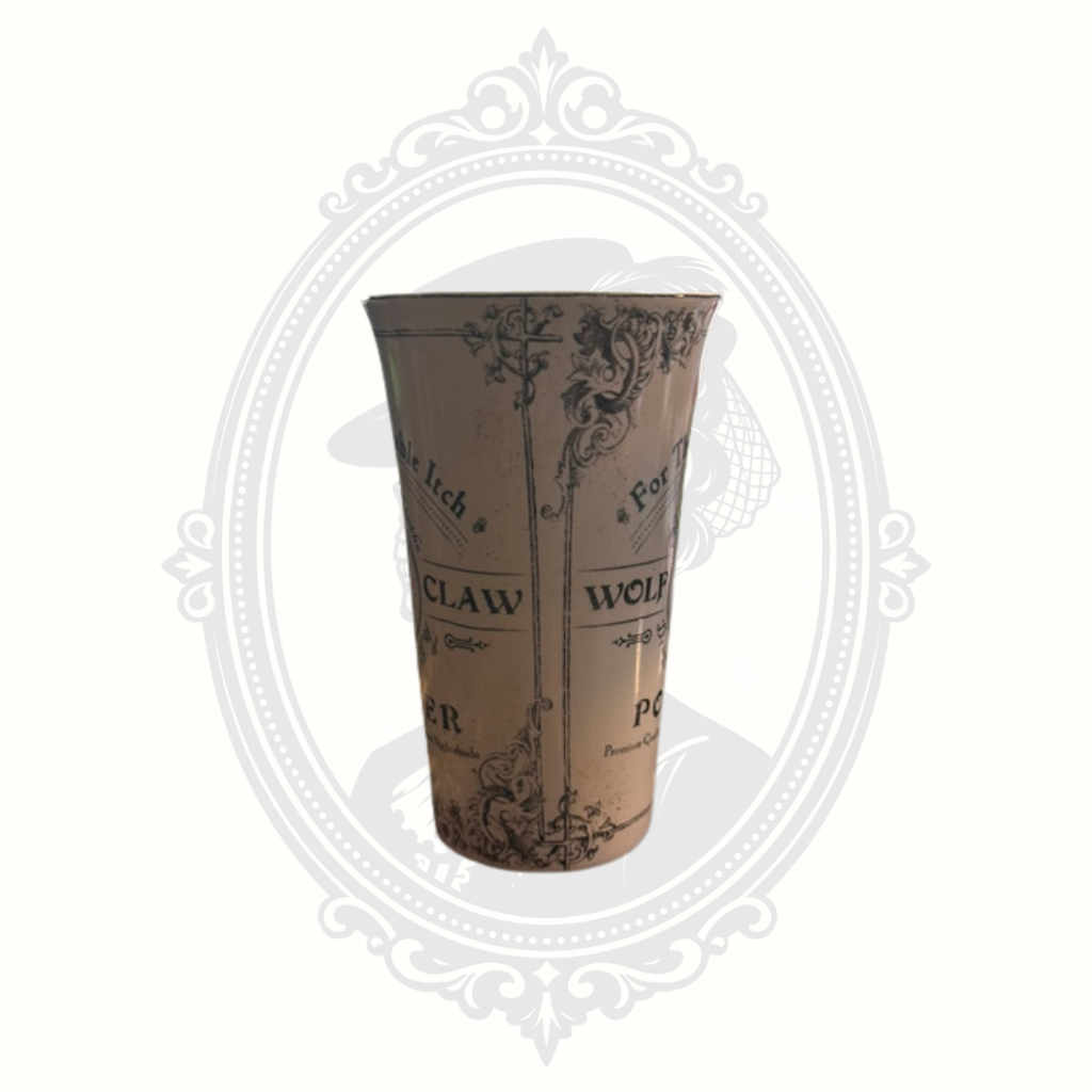 222 Fifth Hallow Apothecary Wolf Claw Powder Porcelain Latte Mug