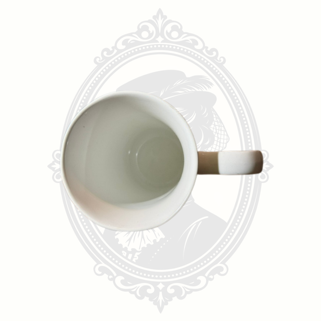 222 Fifth Hallow Apothecary Wolf Claw Powder Porcelain Latte Mug