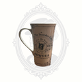 222 Fifth Hallow Apothecary Wolf Claw Powder Porcelain Latte Mug