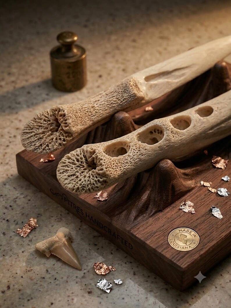 Authentic Louisiana Alligator Jawbone Letter Opener | Handcrafted Bayou Curiosity