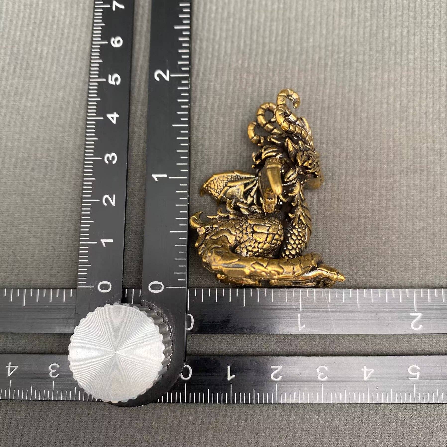 Brass Magic Dragon Crafts Decoration Desktop Ornaments