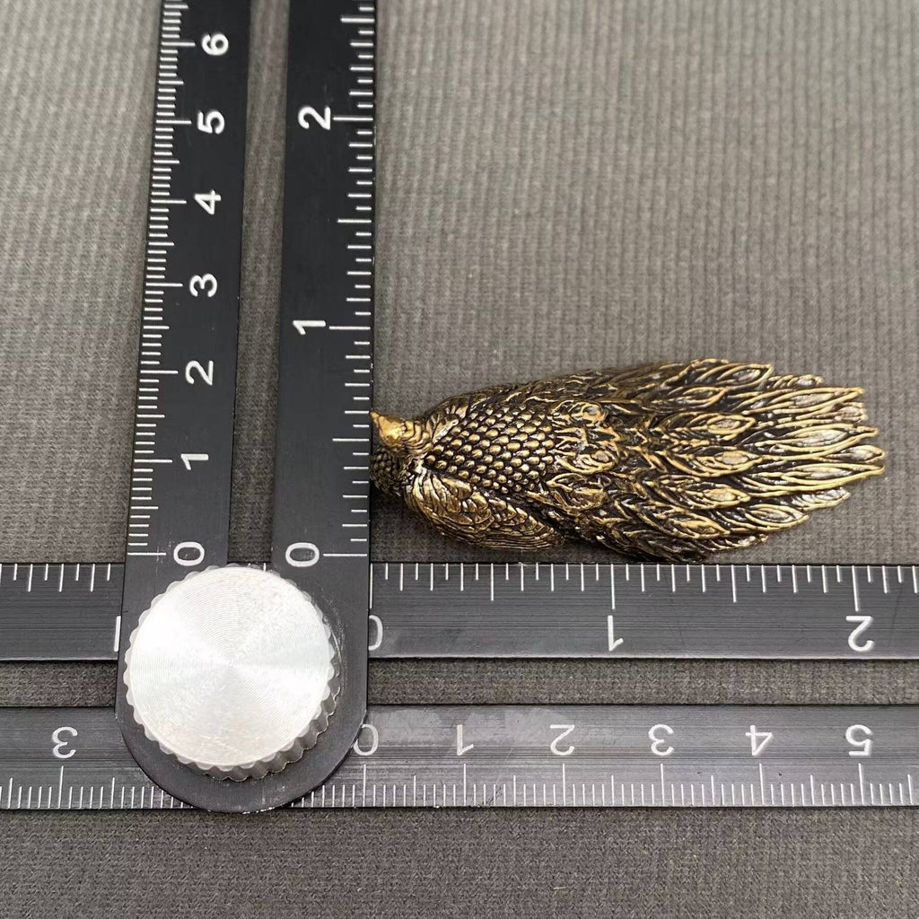 Brass Peacock Crafts Decoration Desktop Ornaments