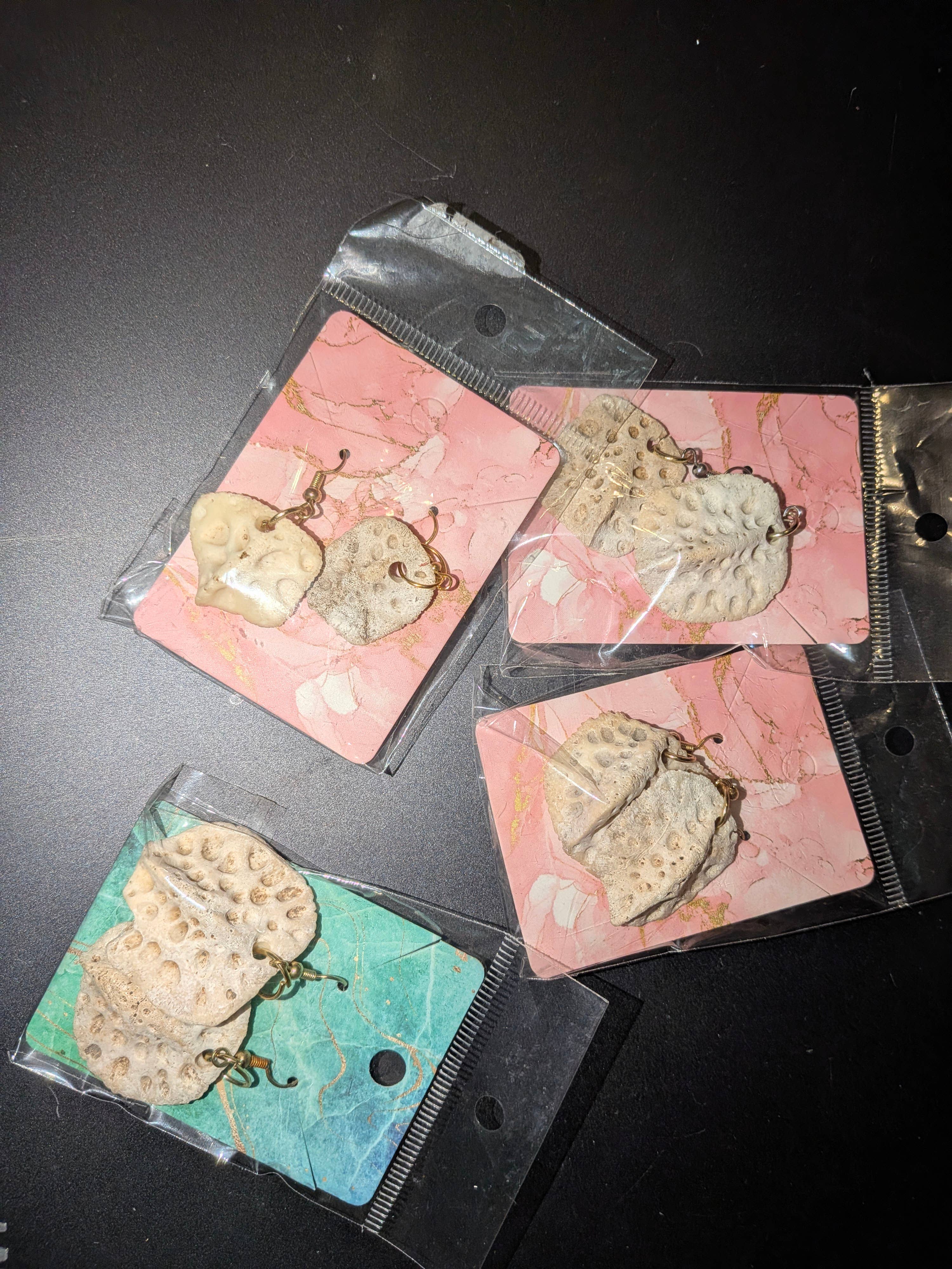 Genuine Louisiana Alligator Tooth Earrings – Handcrafted Bayou Jewelry