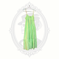 A New Day Lime Green Tiered Maxi Dress with Pockets | NWT | XL