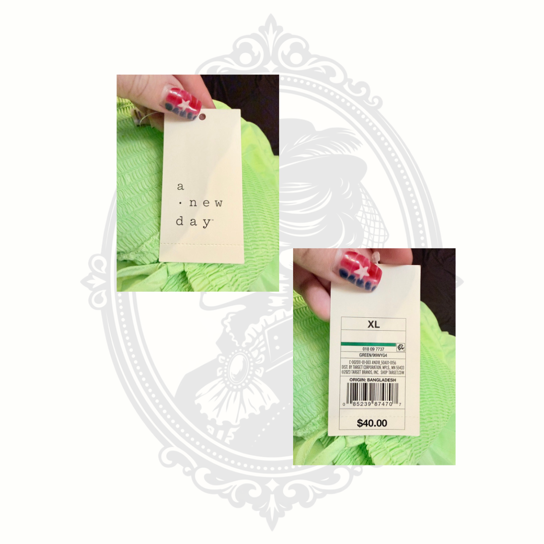 A New Day Lime Green Tiered Maxi Dress with Pockets | NWT | XL