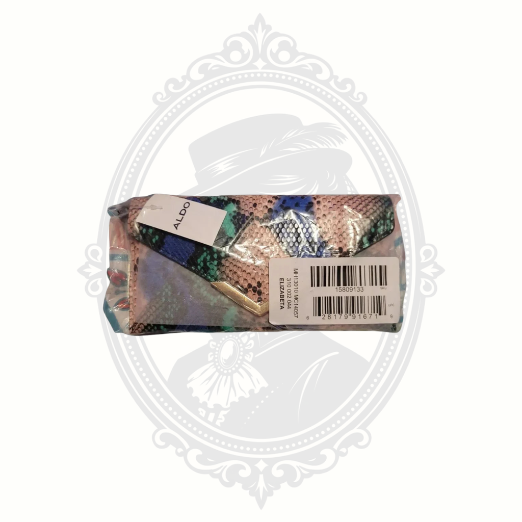ALDO Elizabeta Envelope Wristlet Wallet – Autumn/Winter 2020 – NWT – Snake Print PU