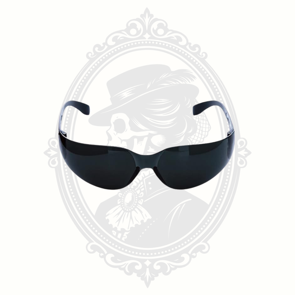 ANSI Z87.1 Tinted Safety Glasses – UV Protective Wraparound Eyewear – Individually Wrapped