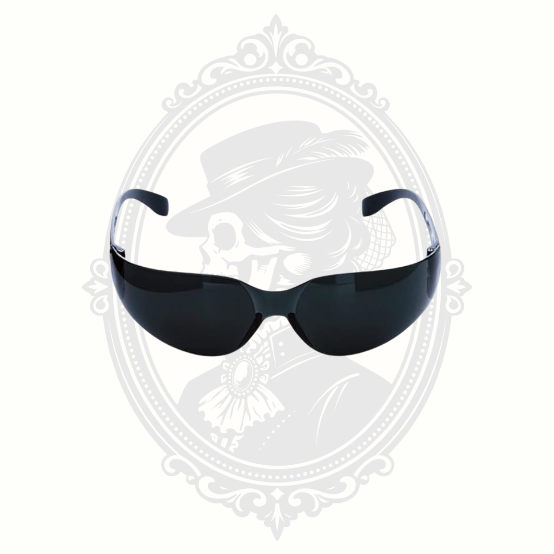 ANSI Z87.1 Tinted Safety Glasses – UV Protective Wraparound Eyewear – Individually Wrapped