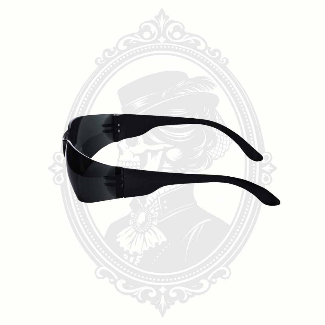 ANSI Z87.1 Tinted Safety Glasses – UV Protective Wraparound Eyewear – Individually Wrapped