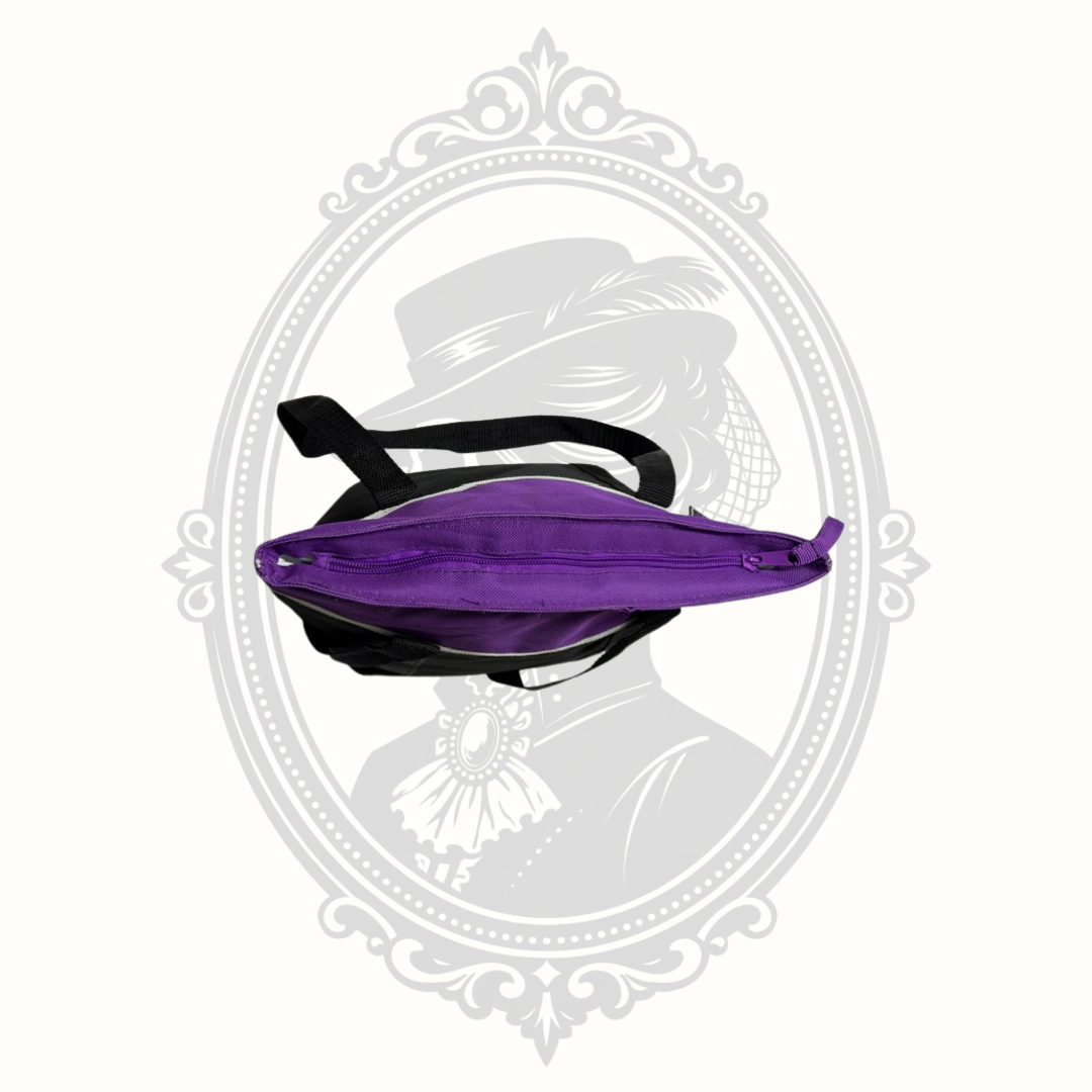 Adventuridge Essentials Purple & Black Insulated Lunch Tote Cooler Bag