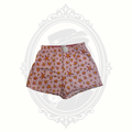 American Eagle Pink Star Print Woven Boxer Shorts Men's Small 29-31 Cotton