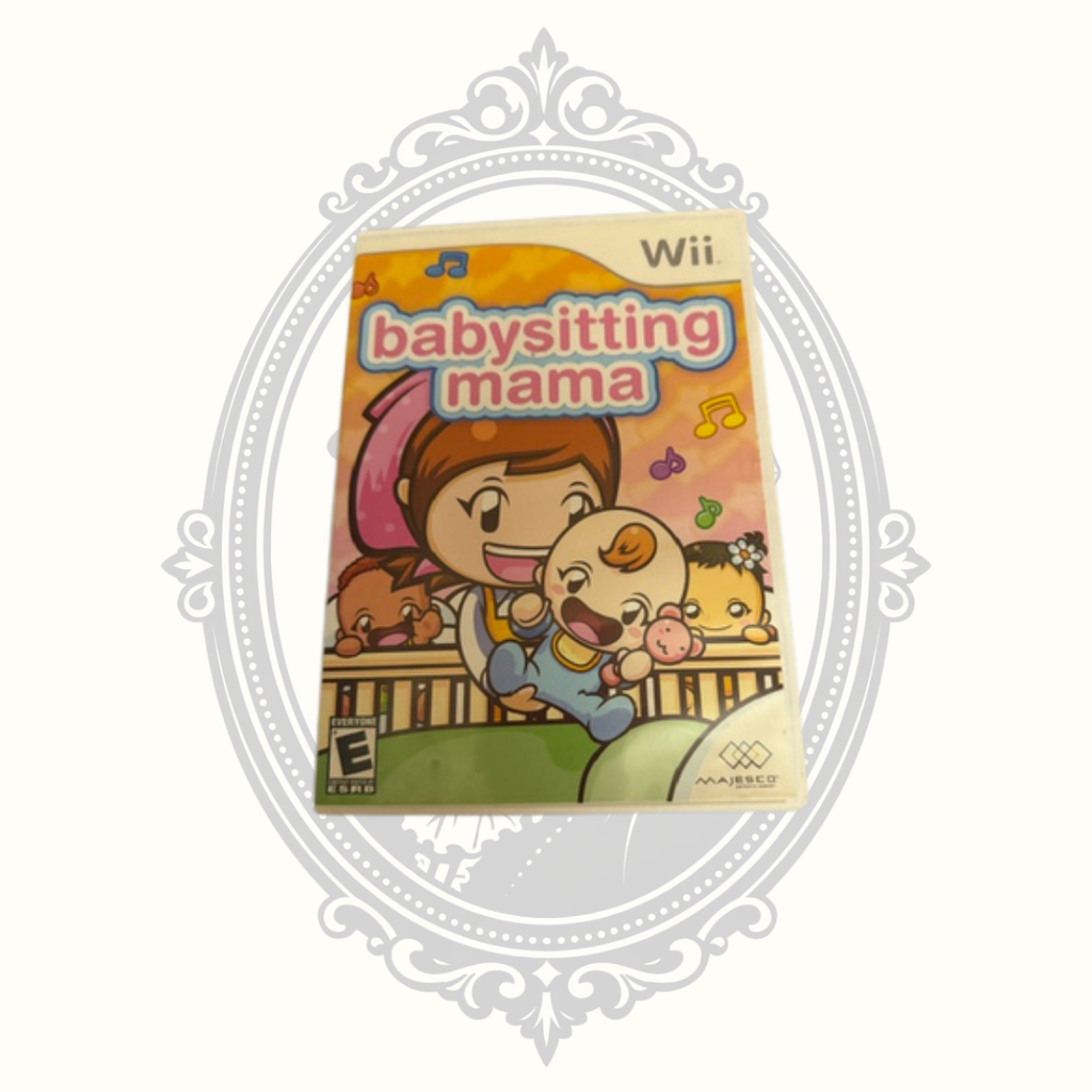Babysitting Mama for Nintendo Wii – Complete Game with Case – Disc Included – No Manual