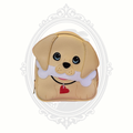 Bath & Body Works Puppy Dog Cosmetic Bag Makeup Organizer NWOT