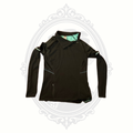 Champion C9 Women's Black Performance Mock Neck Running Top – Small – Reflective Athletic Shirt