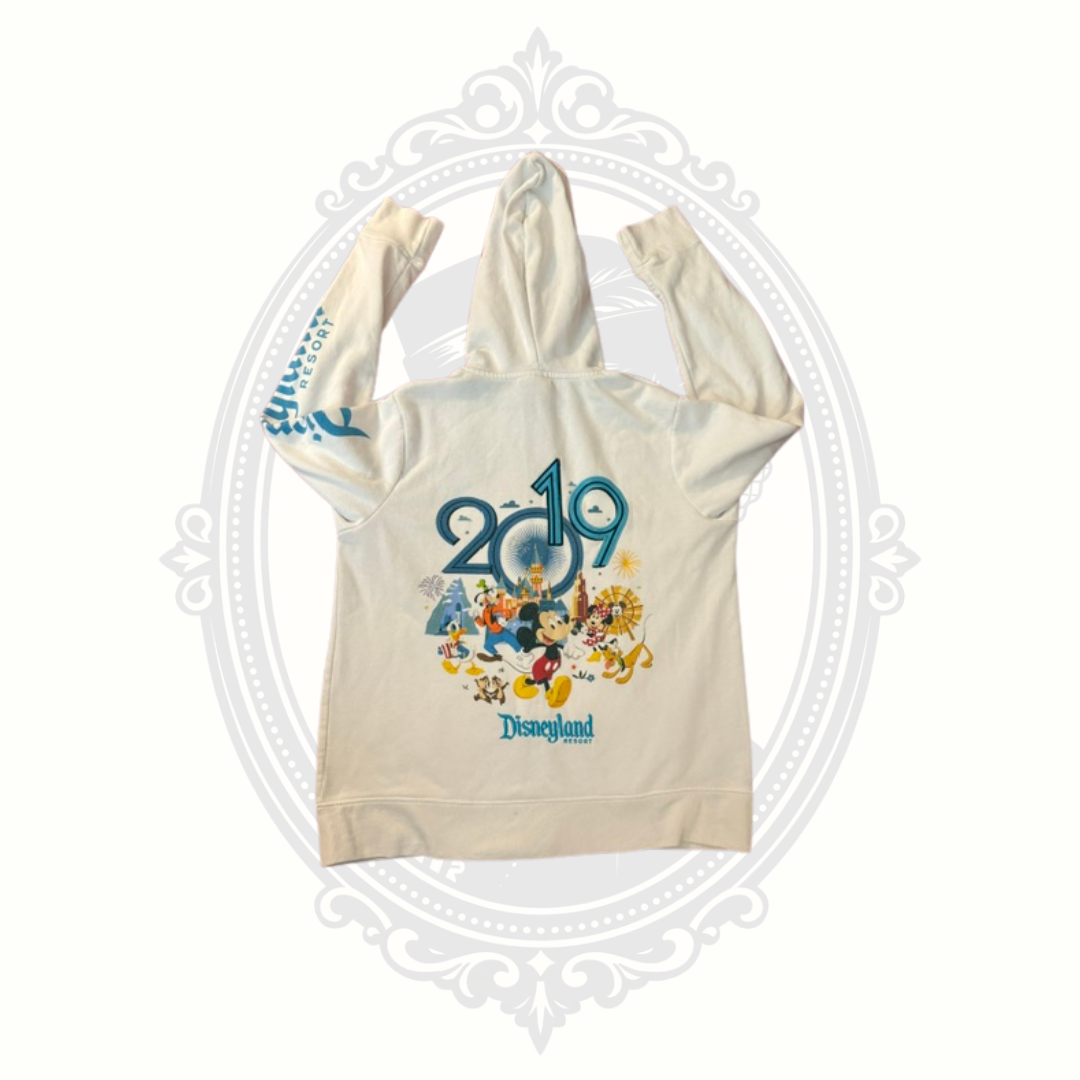 Disney Parks Disneyland 2019 Women's Zip Hoodie XL – Resort Exclusive