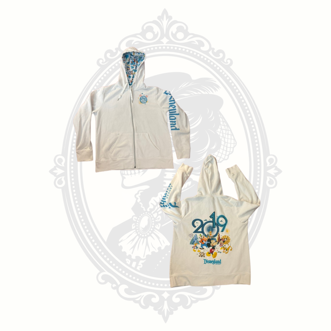 Disney Parks Disneyland 2019 Women's Zip Hoodie XL – Resort Exclusive