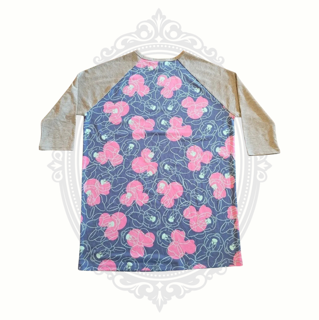 Disney Minnie Mouse LuLaRoe Sloan Top Size 14