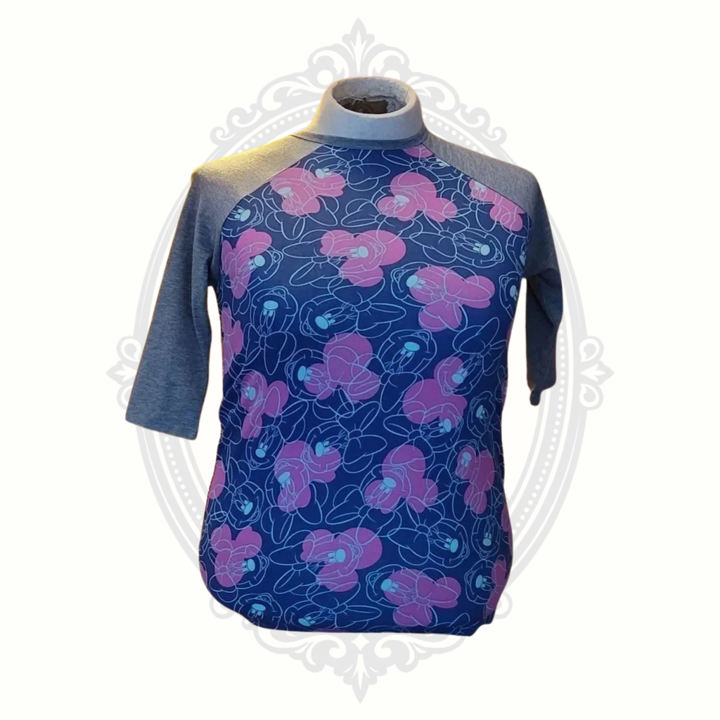 Disney Minnie Mouse LuLaRoe Sloan Top Size 14
