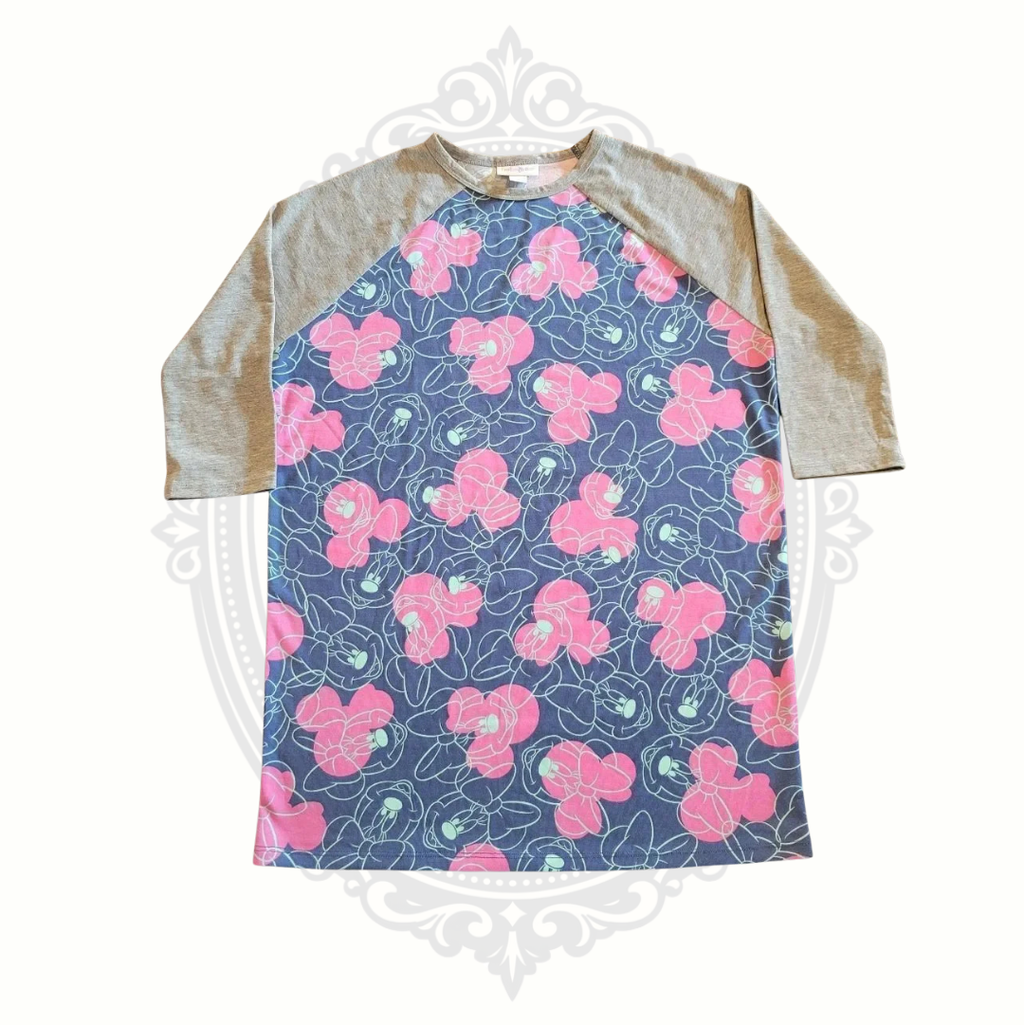 Disney Minnie Mouse LuLaRoe Sloan Top Size 14