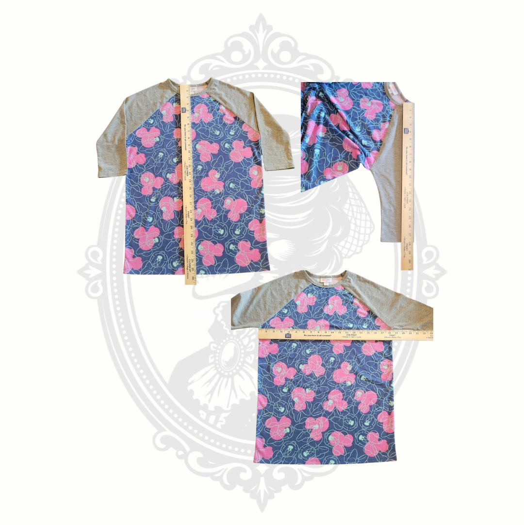 Disney Minnie Mouse LuLaRoe Sloan Top Size 14