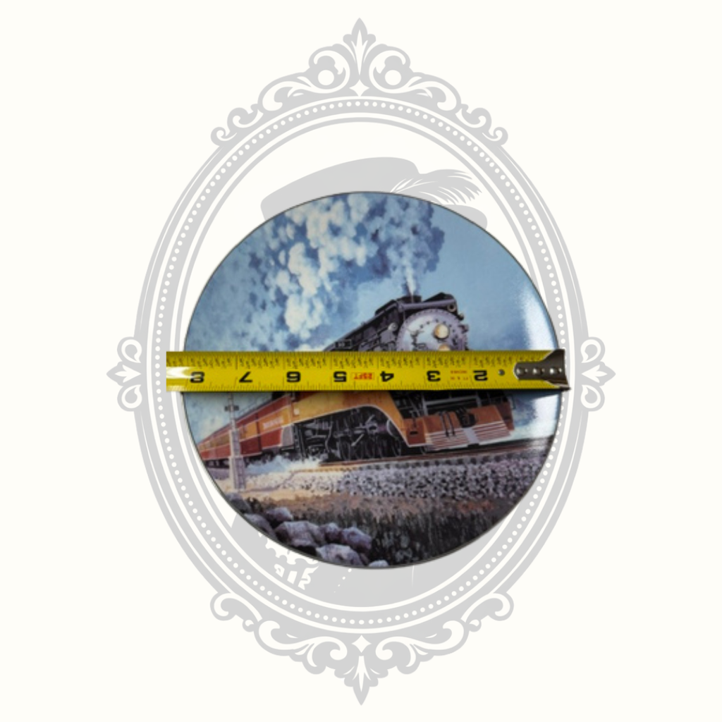 Edwin M. Knowles "The Daylight" Collector Plate – Romantic Age of Steam – R. E. Pierce – Limited Edition
