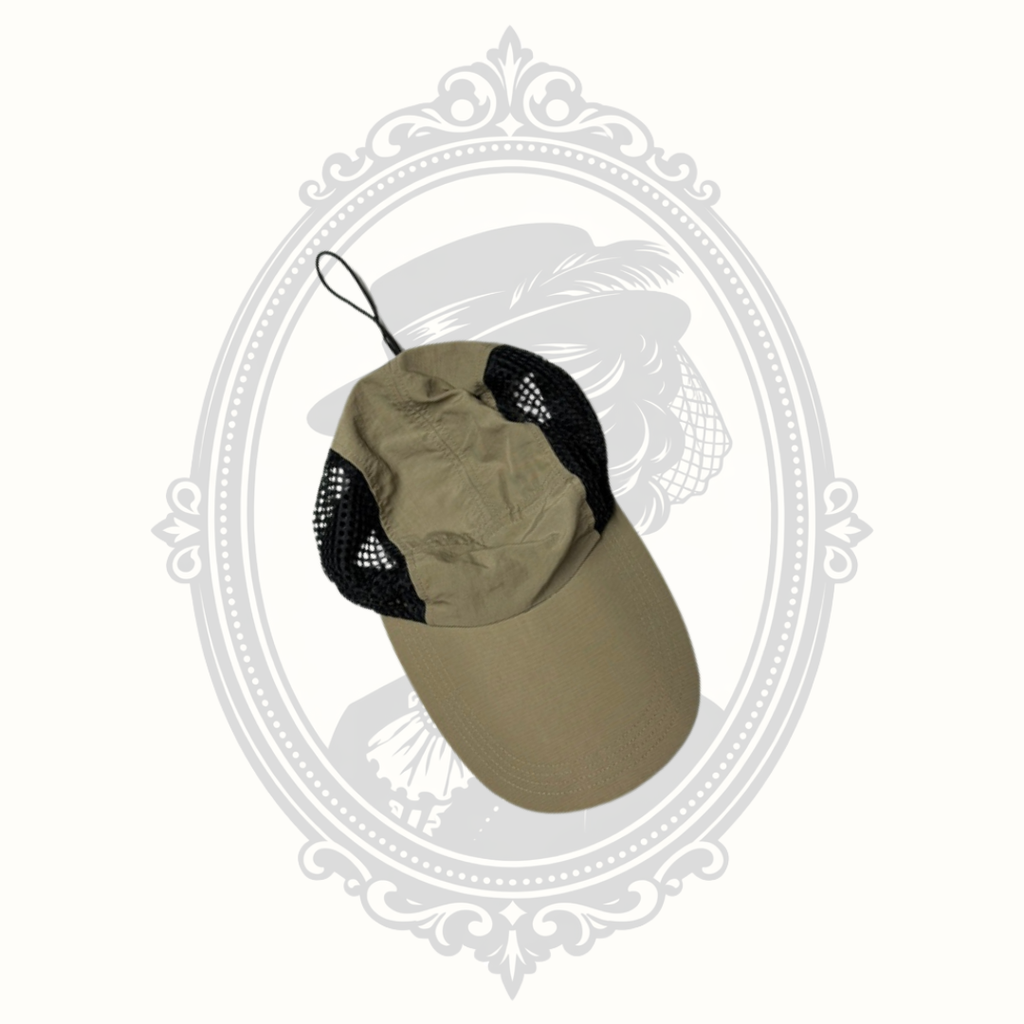 Field & Stream Packable Outdoor Cap Khaki Mesh Hiking Fishing Camping Adult