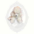 Ganz Heritage Collection White Poodle Plush KT315C Stuffed Dog