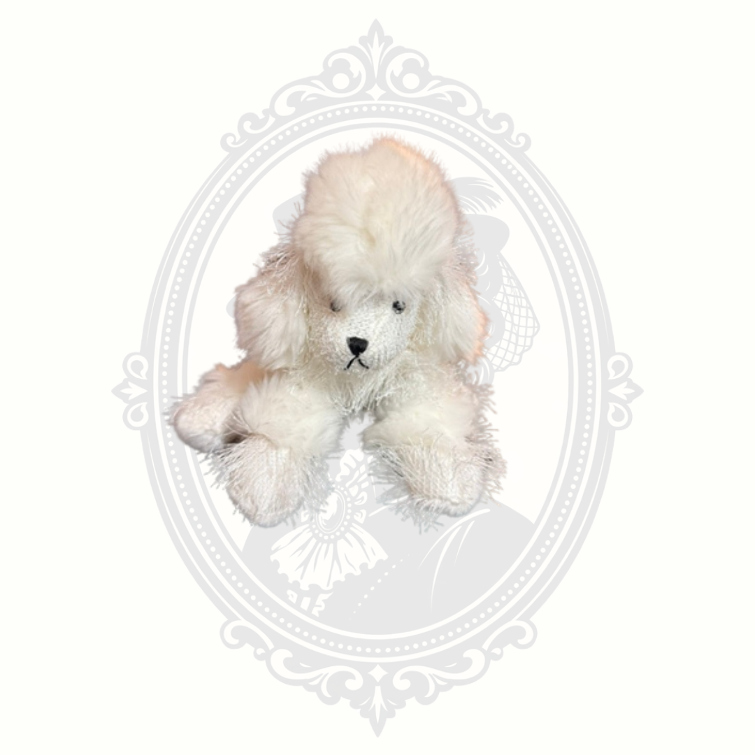 Ganz Heritage Collection White Poodle Plush KT315C Stuffed Dog