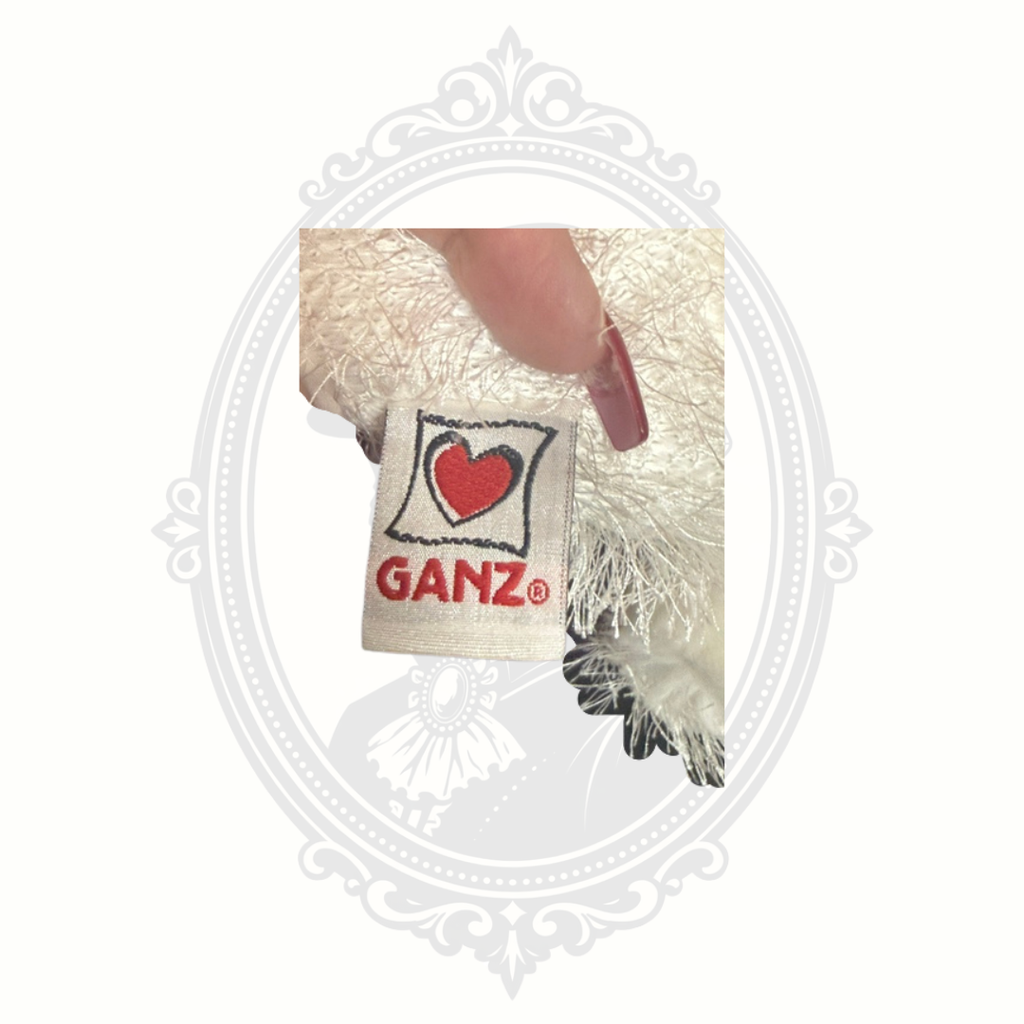 Ganz Heritage Collection White Poodle Plush KT315C Stuffed Dog