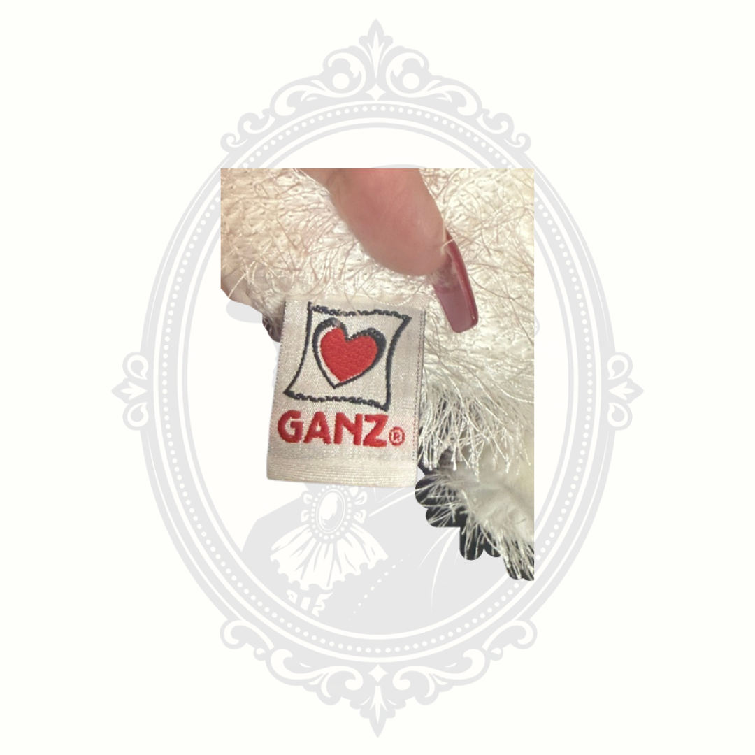 Ganz Heritage Collection White Poodle Plush KT315C Stuffed Dog