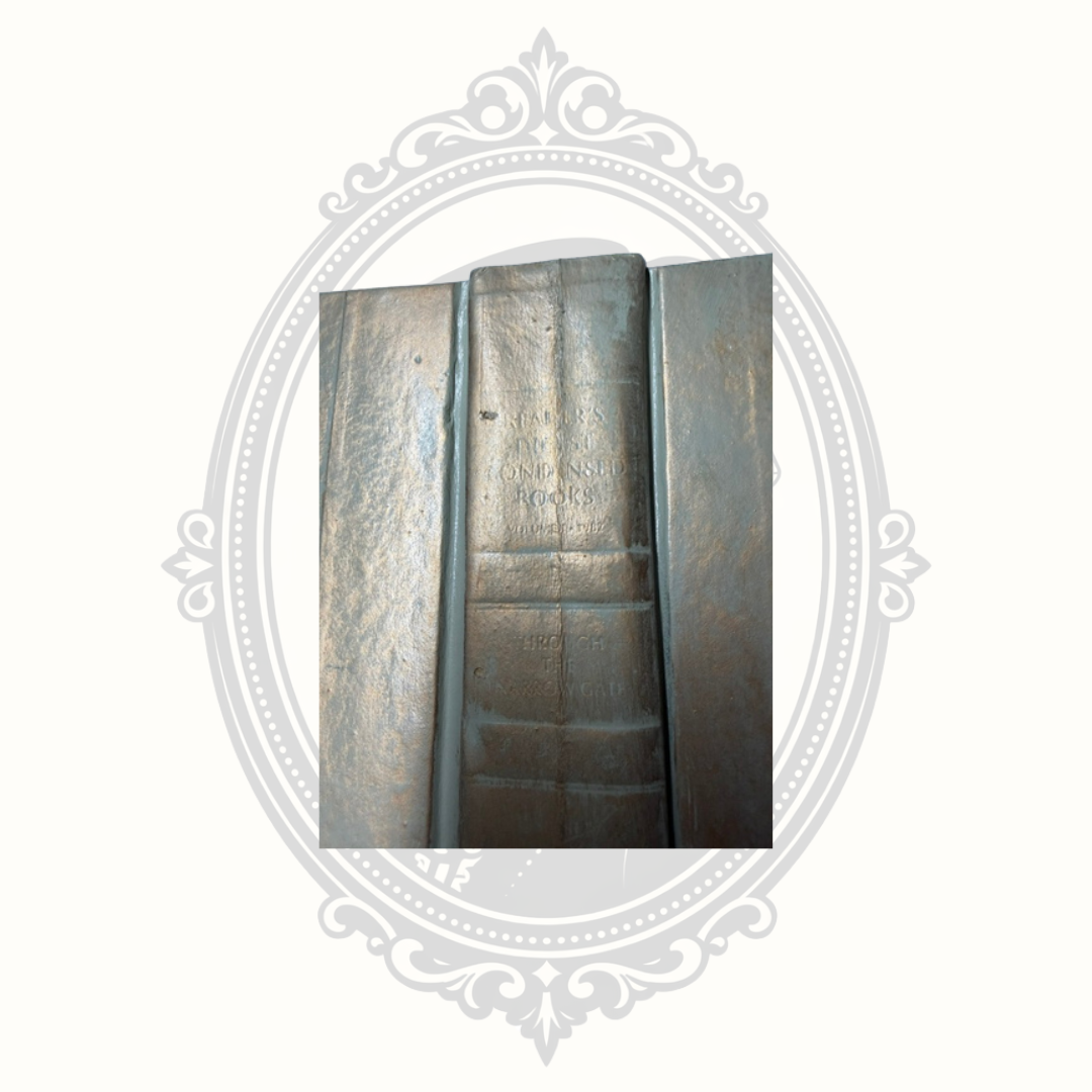 Inspirational Serenity Prayer Faux Book Sculpture | Resin Decorative Shelf Décor