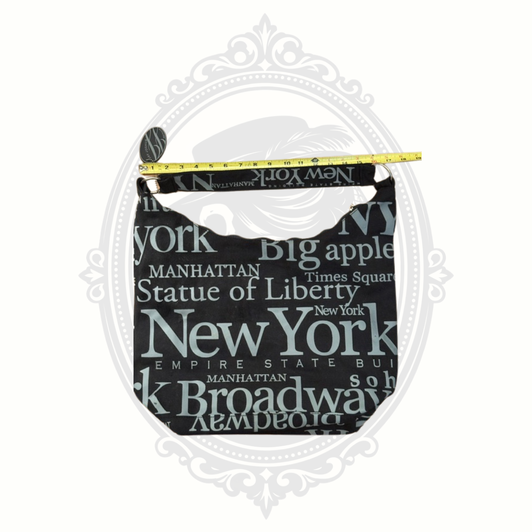 Jay Joshua New York Hobo Shoulder Bag NWT NYC Broadway Statue of Liberty Tote