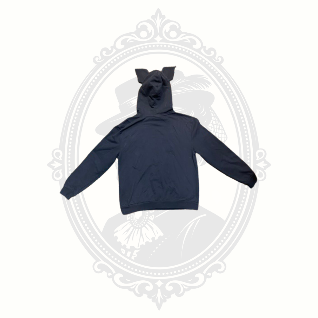 Kuromi Sanrio Black Ear Hood Hoodie Size Small Licensed Bioworld