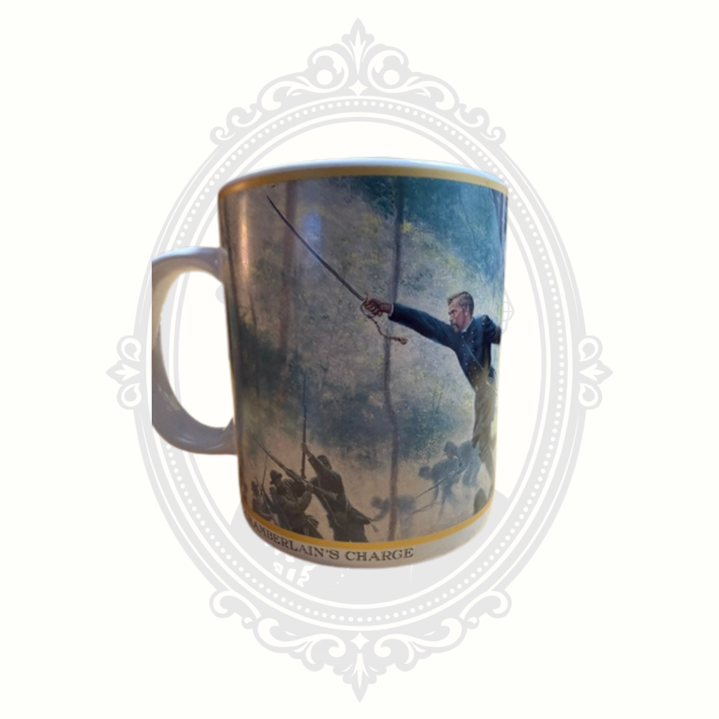 Mort Künstler "Chamberlain's Charge" Gettysburg Collectible Ceramic Mug – Henriksen Imports – March 2010