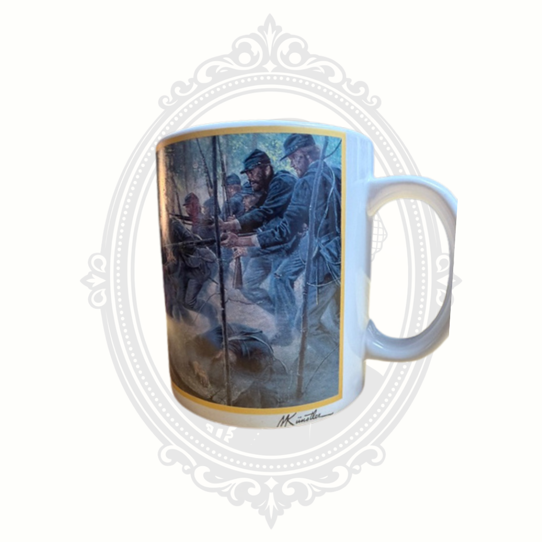 Mort Künstler "Chamberlain's Charge" Gettysburg Collectible Ceramic Mug – Henriksen Imports – March 2010