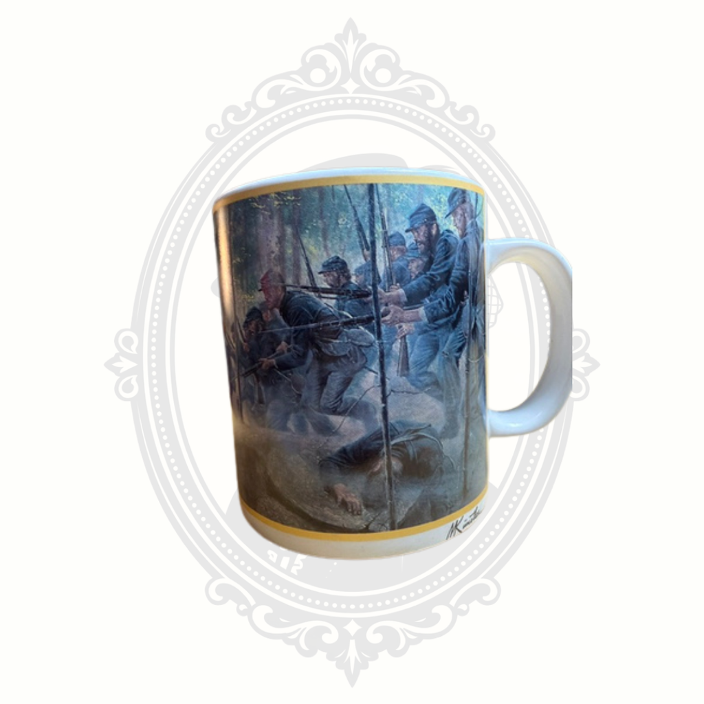 Mort Künstler "Chamberlain's Charge" Gettysburg Collectible Ceramic Mug – Henriksen Imports – March 2010
