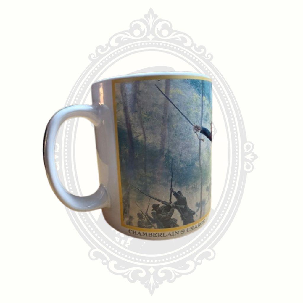 Mort Künstler "Chamberlain's Charge" Gettysburg Collectible Ceramic Mug – Henriksen Imports – March 2010