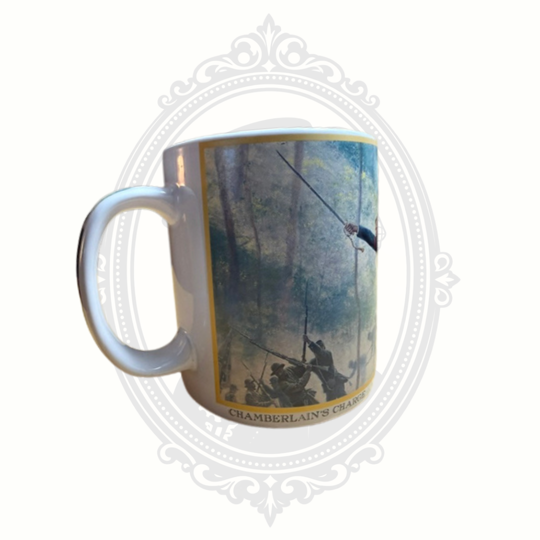Mort Künstler "Chamberlain's Charge" Gettysburg Collectible Ceramic Mug – Henriksen Imports – March 2010