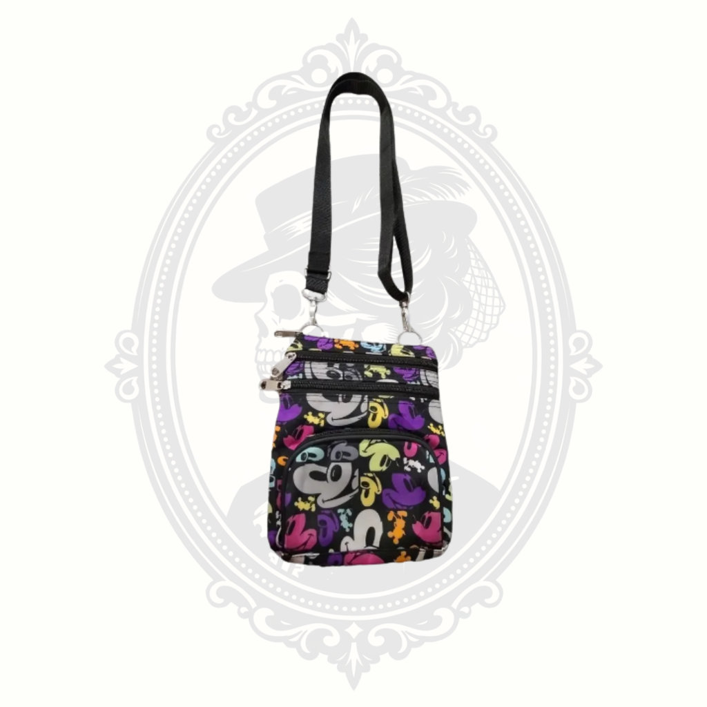 Disney Parks Mickey Mouse Pop Art Crossbody Messenger Bag
