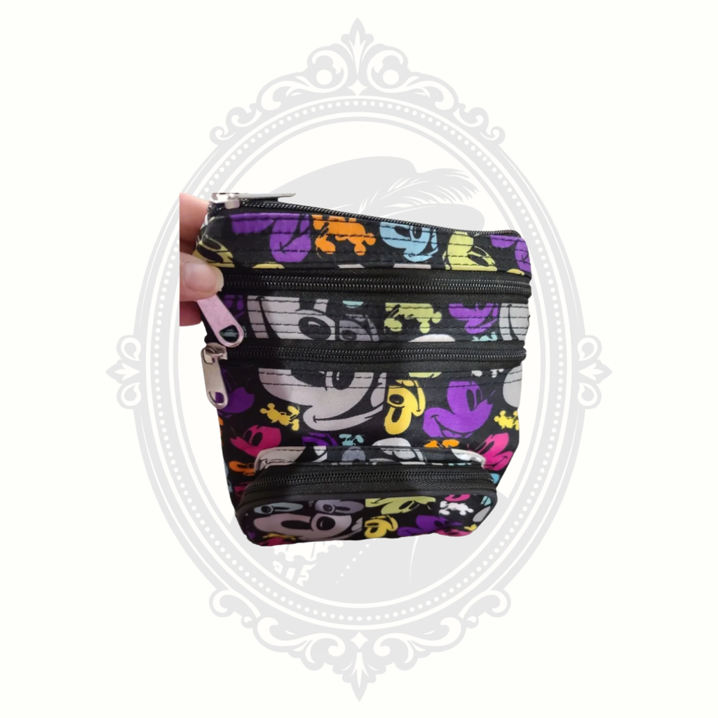 Disney Parks Mickey Mouse Pop Art Crossbody Messenger Bag