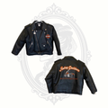 Harley-Davidson Youth Black Leather Riding Jacket | Size Small (8/10)