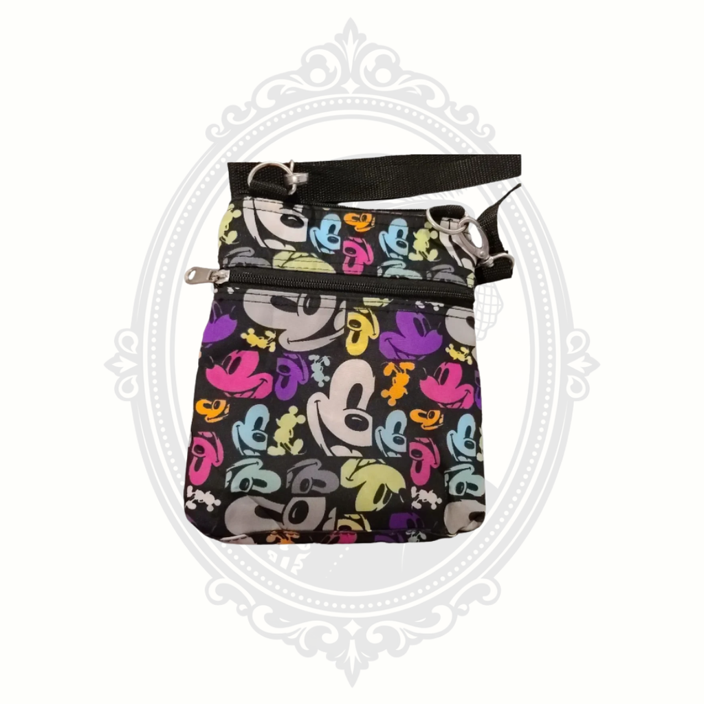Disney Parks Mickey Mouse Pop Art Crossbody Messenger Bag