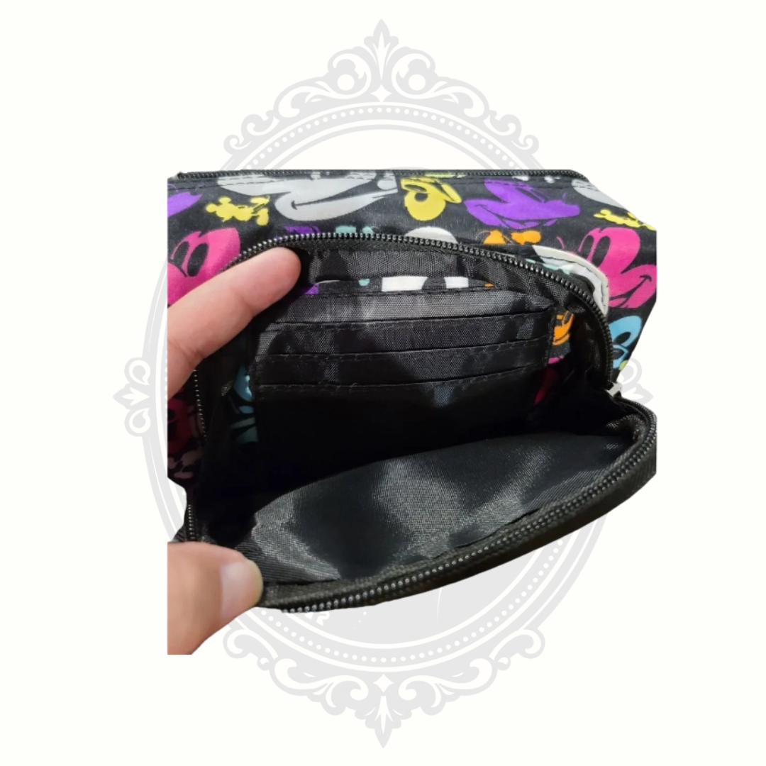 Disney Parks Mickey Mouse Pop Art Crossbody Messenger Bag