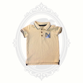 Nautica Baby Boys Polo Shirt Yellow 18 Months Cotton Blend Short Sleeve