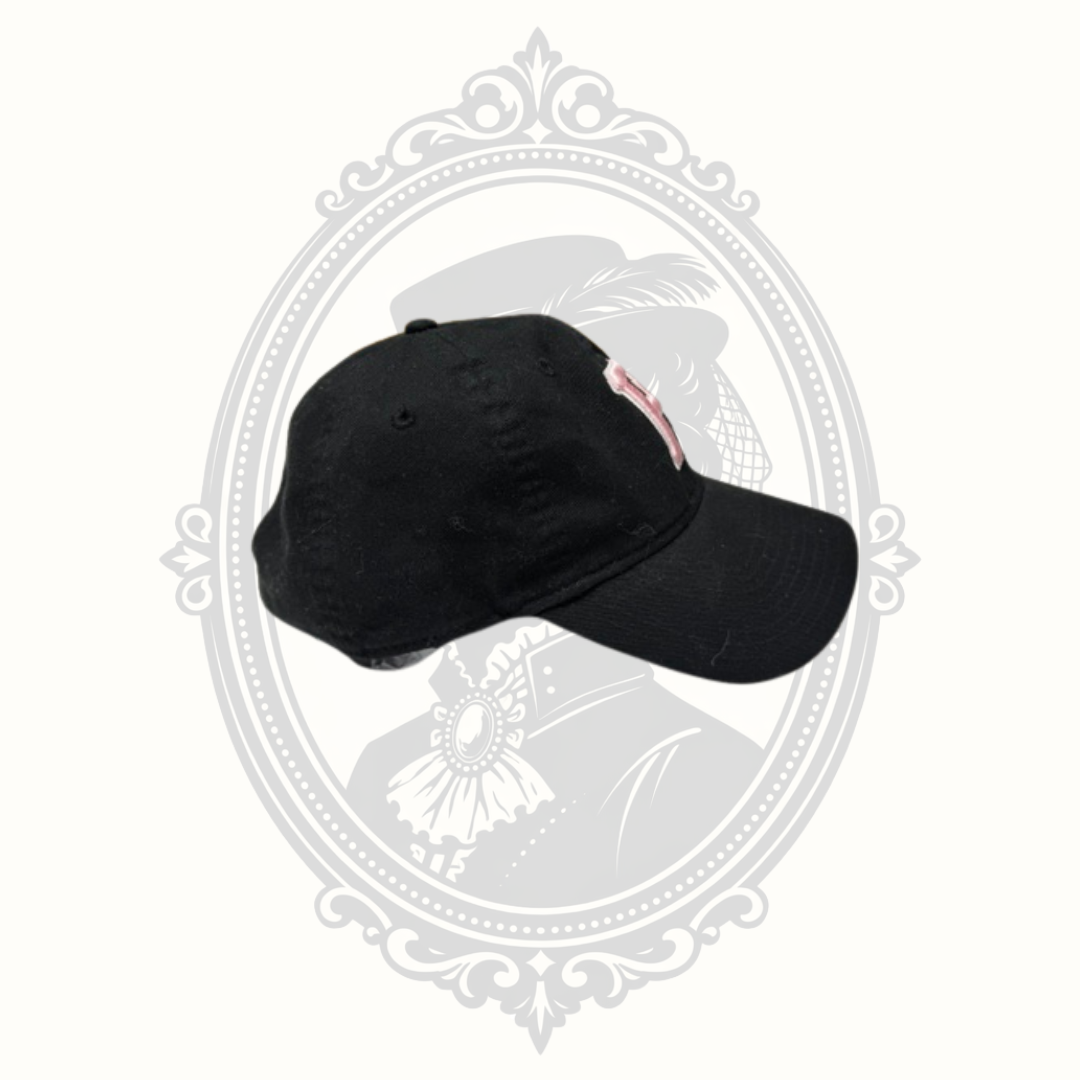 New Era Pittsburgh Pirates Women's Black Cap Pink P Logo MLB Adjustable Hat