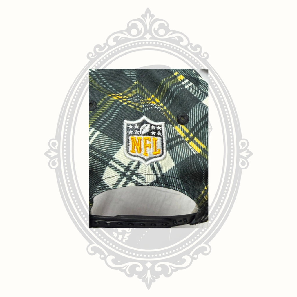 New Era Pittsburgh Steelers Plaid 9FIFTY Snapback Hat NFL Adjustable Cap