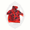 Nike Dri-FIT Red Camo Full Zip Hoodie Toddler 2T