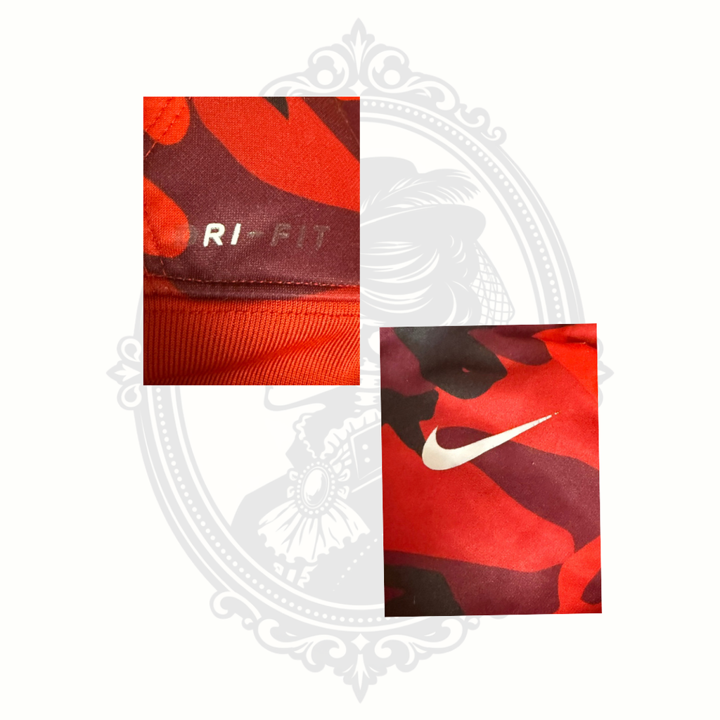 Nike Dri-FIT Red Camo Full Zip Hoodie Toddler 2T